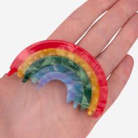 Haarklammer Regenbogen