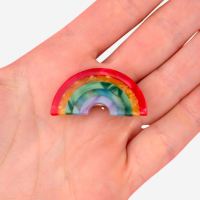 Haarclip Regenbogen