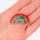 Haarclip Regenbogen