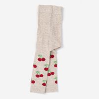 Leggings Baumwolle Kirschen beige 104/110