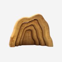 Mauer mit Fenster von Bikeho aus Holz