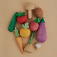 Gemüse Set Vegetables aus Holz