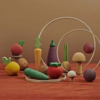 Gemüse Set Vegetables aus Holz