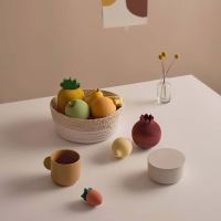 Obst Set Fruits aus Holz
