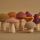 Pilze Set Mushrooms aus Holz
