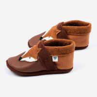 Leder Hausschuh Fuchs