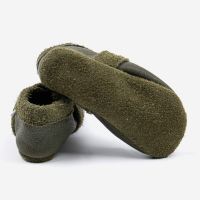Leder Hausschuhe großer und kleiner Elefant von Pantolinos Manufaktur 3