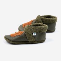 Leder Hausschuh Eichhörnchen