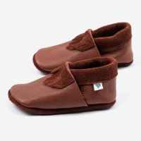 Leder Hausschuh Mokassins