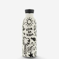 Trinkflasche Edelstahl Urban Bottle Muster
