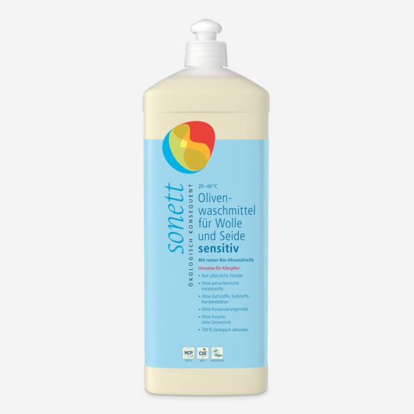 1l Olivenwaschmittel von Sonett für Wolle und Seide