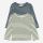 Baby und Kinder Langarm Shirt von Petit Piao aus Bio-Baumwolle/Modal in Ringel camel/cream