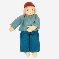 Anziehpuppe Pepe von Nanchen aus Bio-Baumwolle