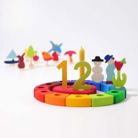 Geburtstagsring Regenbogen aus Holz von Grimms 4