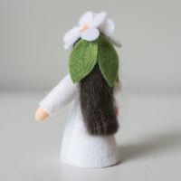 Filzpüppchen Blumenkind Kirschmädchen 3 2