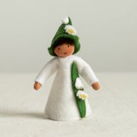 filzpueppchen maigloeckchen blumenkind vorne