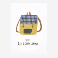 Postkarte „zur Einschulung“ von Sarah Neuendorf
