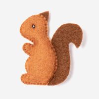 Kleine Filz Freunde Eichhörnchen