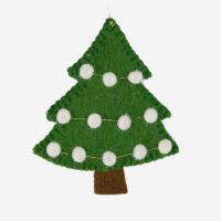 Filz Weihnachtsbaum hängend