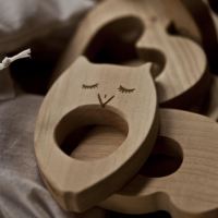 Beißring Eule von Wooden Story aus Holz 3