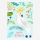 Postkarte „Happy Birthday mit Kakadu von Frau Ottilie