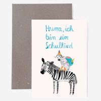 Grußkarte „Hurra, ich bin ein...
