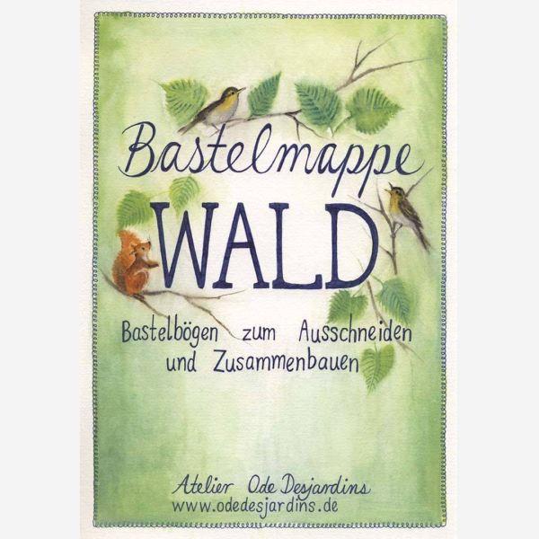 Bastelmappe Wald von Ode Desjardins
