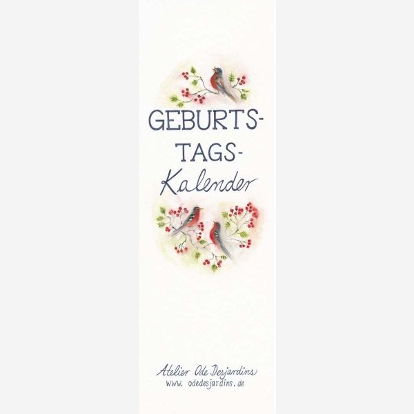 Geburtstagskalender von Ode Desjardins