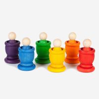 Nins®, Mates & Coins Holzfiguren von Grapat