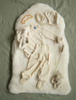 Babyhose Wolle/Seide natur