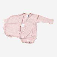 Baby Wickelbody von Cosilana aus Wolle/Seide in marine