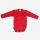 Baby Wickelbody von Cosilana aus Wolle/Seide rot
