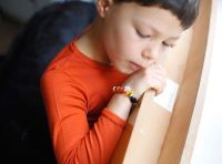 Kinder Unterhemd von Hocosa aus Wolle/Seide