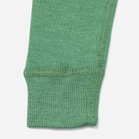 Lange Unterhose Wolle/Seide grün 92