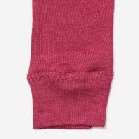 Lange Unterhose Wolle/Seide rubino-rot 104