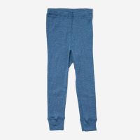 Lange Unterhose Wolle/Seide dunkelblau 152