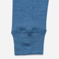 Lange Unterhose Wolle/Seide dunkelblau 152