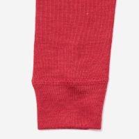 Lange Unterhose Wolle/Seide rot 152