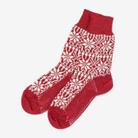 Norweger Socke Wolle