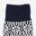 Norweger Socke Wolle blau/natur 42–43