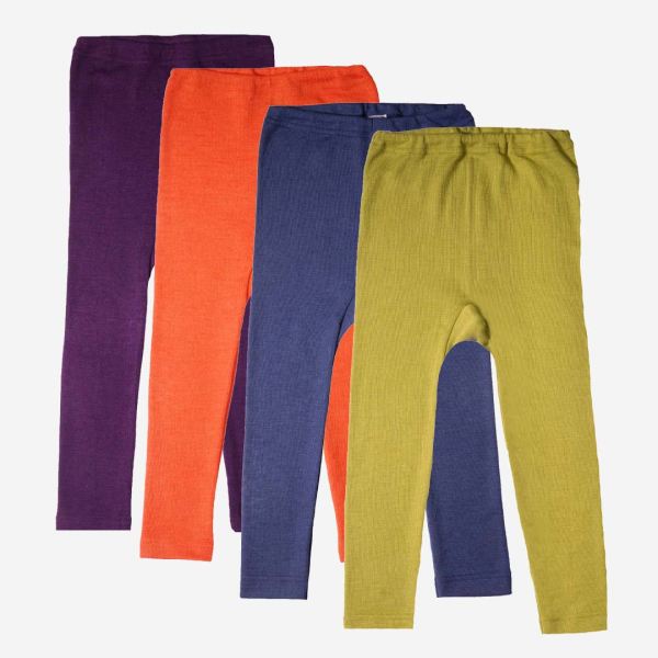 Kinder Leggings von Cosilana aus Wolle/Seide