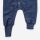 Schlafanzug aus Wollfrottee von Cosilana marineblau 3