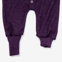 Schlafanzug Wollfrottee rot 80