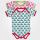 Body Kurzarm Schnecke fuchsia (dunkles pink) 86/92