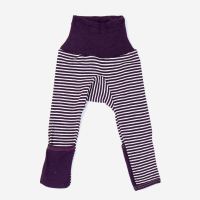 Babyhose von Cosilana aus Wolle/Seide in Ringel