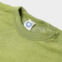 Kinder Schlafanzug 2-teilig von Cosilana aus Wollfrottee in marineblau