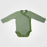 Wickelbody Ringel Wolle/Seide