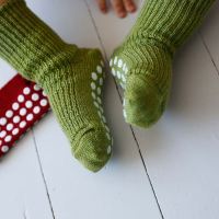 Baby und Kinder Stoppersocke von Hirsch aus Wolle 4