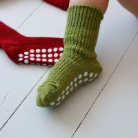 Baby und Kinder Stoppersocke von Hirsch aus Wolle 5