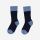 Kinder Socke Wolle marine/skyblue 23–24